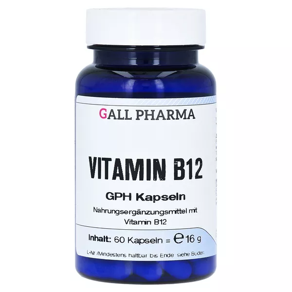 Vitamin B12 GPH 3 µg Kapseln 60 St