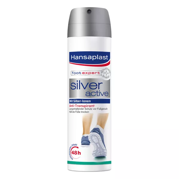 Hansaplast Silver Active Fuß Spray 150 ml