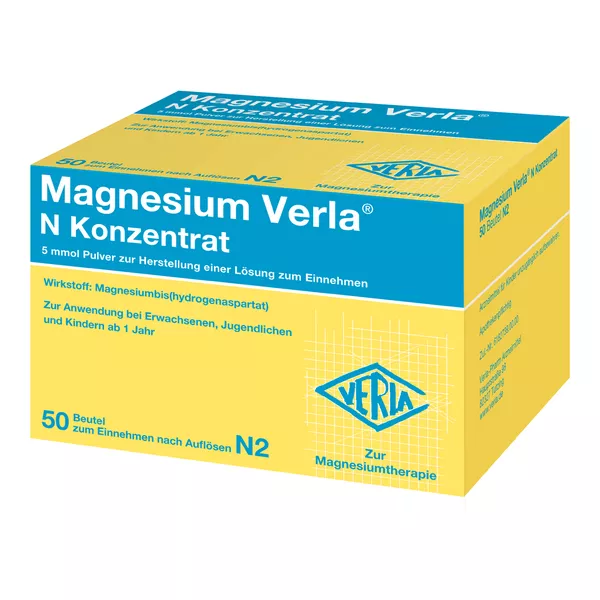 Magnesium Verla N Konzentrat Plv.z.H.e.L 50 St