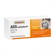 ASS ratiopharm 500 mg 30 St