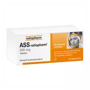 ASS ratiopharm 500 mg, 50 St.