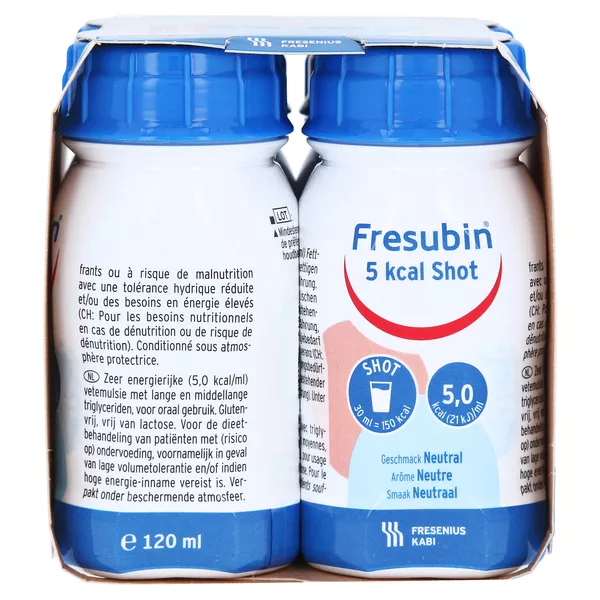 Fresubin 5 kcal SHOT Neutral, 4 x 120 ml