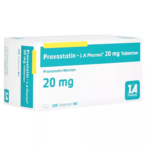Pravastatin-1a Pharma 20 mg Tabletten 100 St