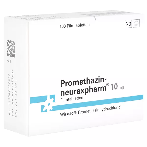 PROMETHAZIN-neuraxpharm 10 mg Filmtabletten 100 St