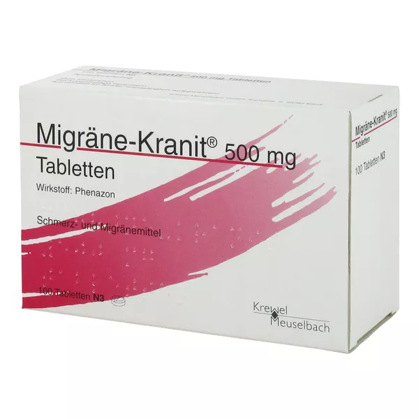 Migräne-Kranit 500 mg 100 St