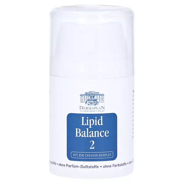 Dermaplan Lipid Balance 2 Creme Pumpflas 50 ml