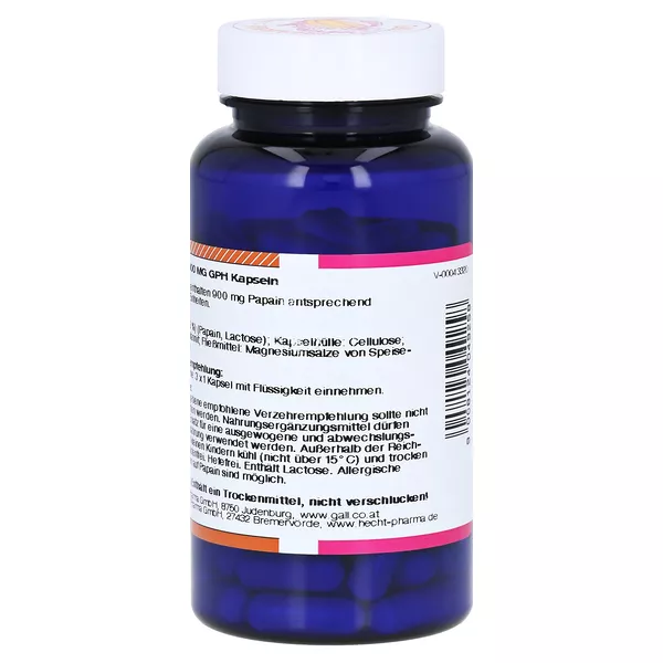 Papain 300 mg GPH Kapseln 90 St