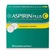 Aspirin Plus C Brausetabletten 40 St