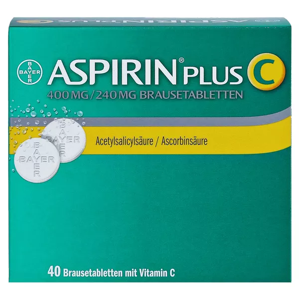 Aspirin Plus C Brausetabletten 40 St