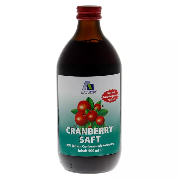 Avitale Cranberry Saft 500 ml