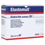 Elastomull 6 cmx4 m 2100 elastische Fixierbinde 20 St