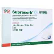 Suprasorb X+phmb Hydrobalance Wundverband 5 St