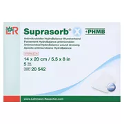 Suprasorb X+phmb Hydrobalance Wundverband 5 St