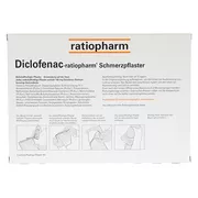 Diclofenac ratiopharm Schmerzpflaster 140 mg 5 St