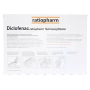 Diclofenac ratiopharm Schmerzpflaster 140 mg 10 St