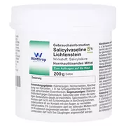 Salicylvaseline 5% Lichtenstein 200 g