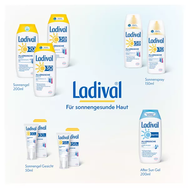 Ladival allergische Haut Sonnenschutzgel LSF50+ 200 ml