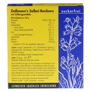 Dallmann's Salbeibonbons zuckerfrei 20 St