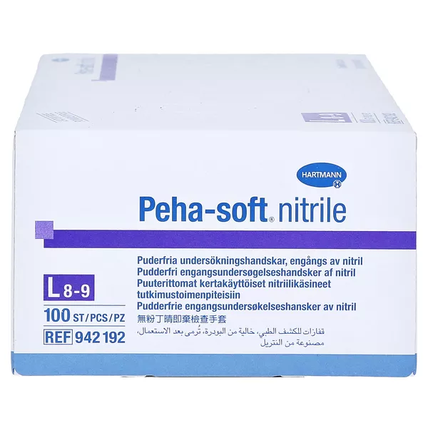 Peha-soft Nitrile Unt.handsch.unste.pude 100 St
