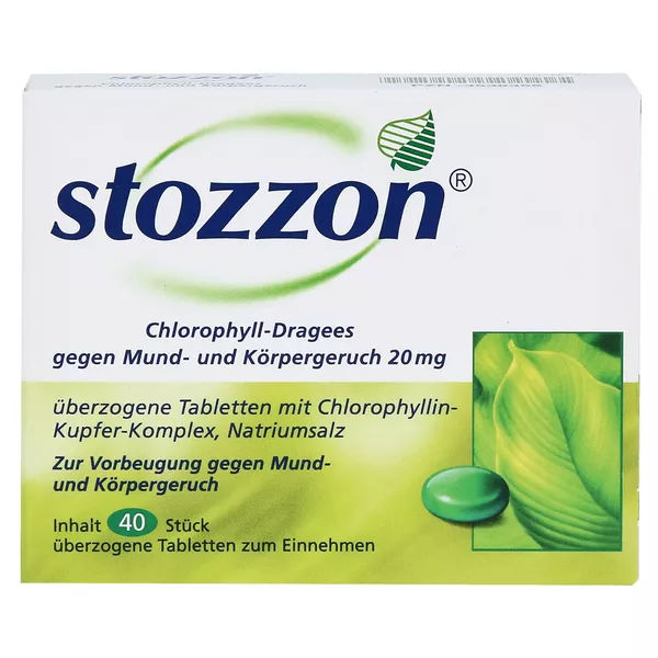 Stozzon Chlorophyll-Dragees 40 St