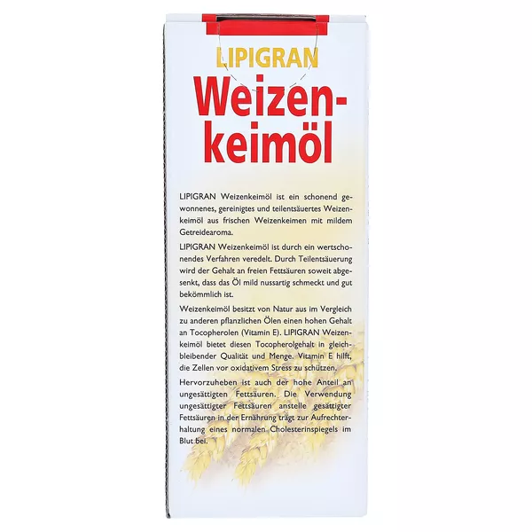 Weizenkeimöl Lipigran Grandel 250 ml