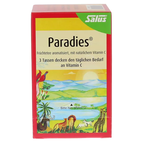 Paradies Vitamin C-früchtetee Salus Filt 15 St