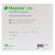 Mepilex Lite Schaumverband 17,5x17,5 cm 5 St
