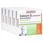 Calcium D3 ratiopharm Brausetabletten 100 St