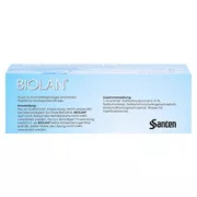 Biolan Augentropfen Einzeldosispipetten 60X0,35 ml