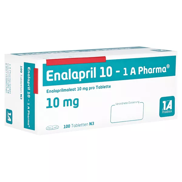 Enalapril 10-1a Pharma Tabletten 100 St
