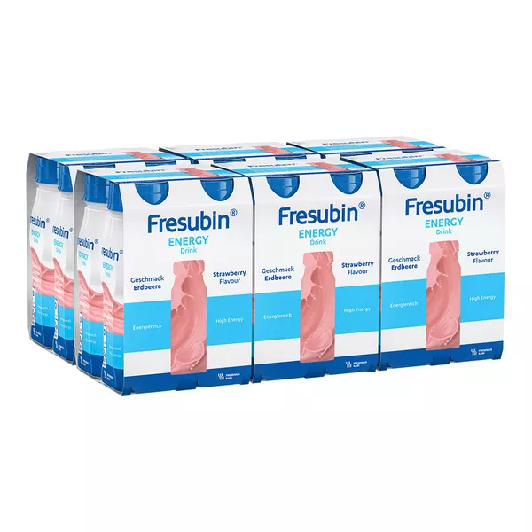 Fresubin Energy Trinknahrung Erdbeere 6X4X200 ml