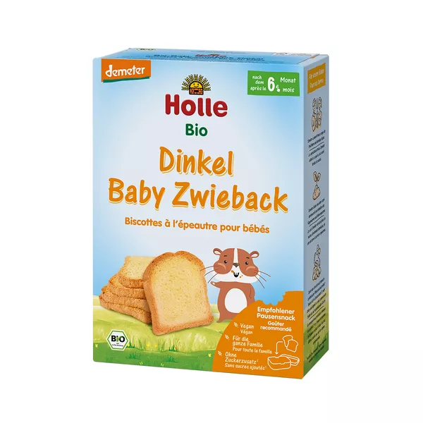 Holle Bio Baby Dinkel Zwieback 200 g