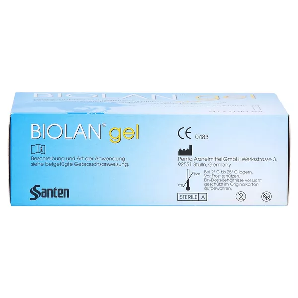Biolan Gel Augentropfen 60X0,45 ml