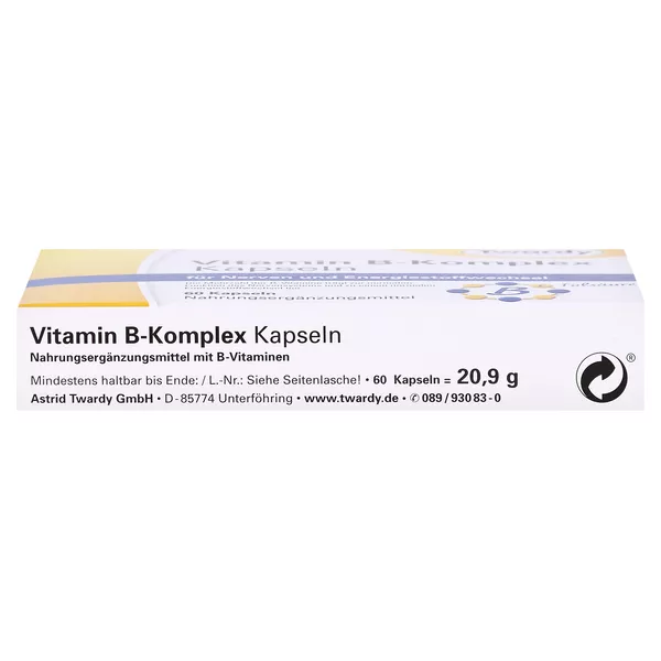 Vitamin B Komplex Kapseln 60 St