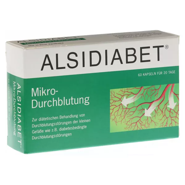 Alsidiabet Diabetiker Mikro Durchblutung, 60 St.