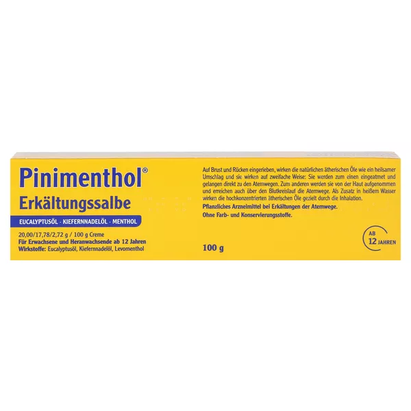 Pinimenthol Erkältungssalbe 100 g