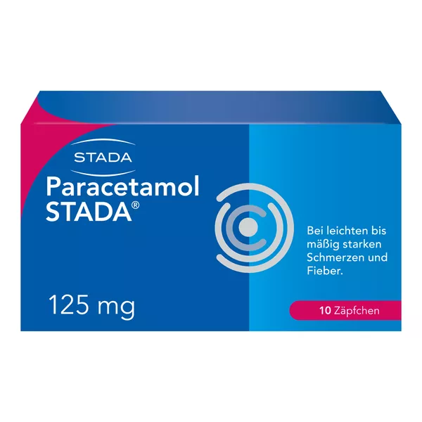 Paracetamol STADA 125mg Zäpfchen 10 St