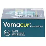 Vomacur 40 mg Zäpfchen 10 St