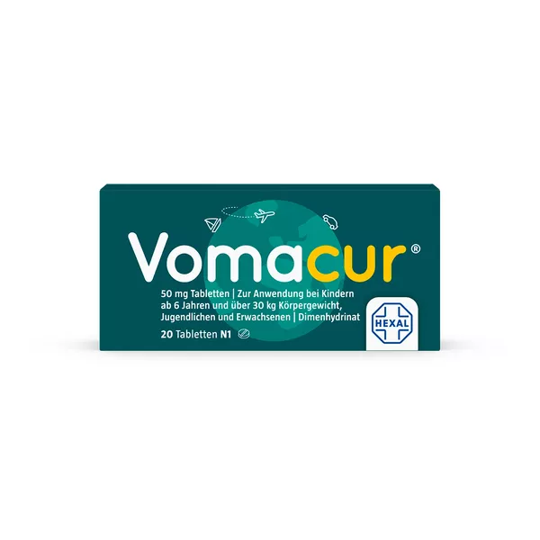 Vomacur 50 mg Tabletten 20 St