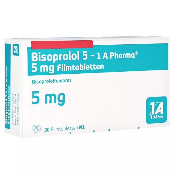 Bisoprolol 5-1A Pharma Filmtabletten 30 St