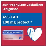 ASS TAD 100 mg protect magensaftresistente Filmtabletten 100 St