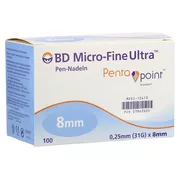 BD Micro-fine Ultra Pen-Nadeln 0,25x8 mm 100 St