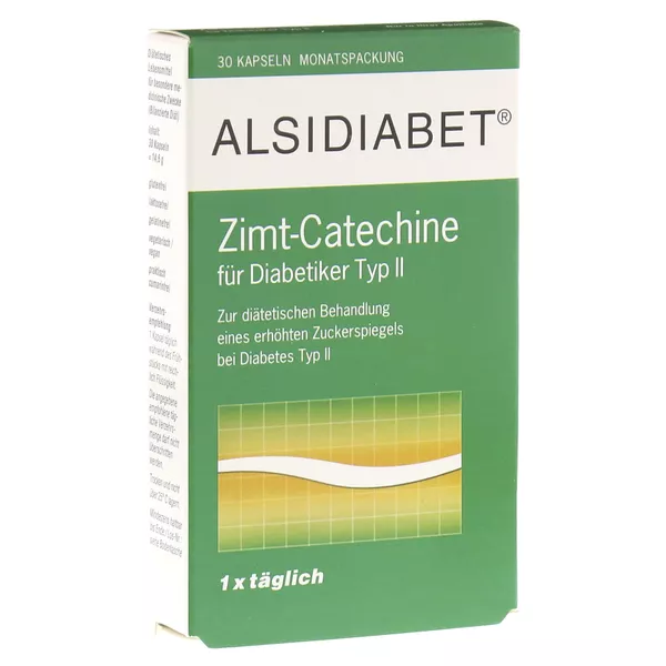 Alsidiabet Zimt-catechine F.diab.typ II 30 St