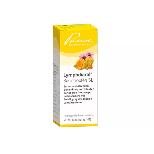 Lymphdiaral Basistropfen SL 20 ml