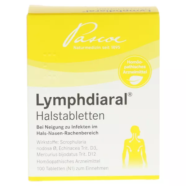 Lymphdiaral Halstabletten 100 St