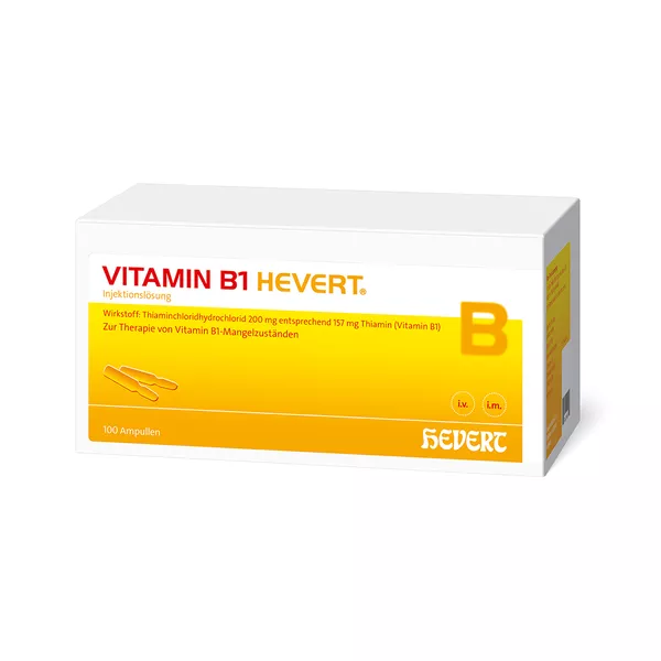 Vitamin B1 Hevert Ampullen 100 St