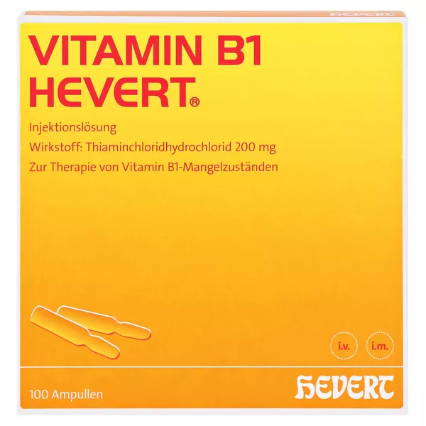 Vitamin B1 Hevert Ampullen 100 St