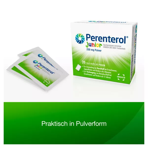 Perenterol Junior 250 mg Pulver 20 St