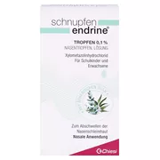 Schnupfen Endrine 0,1% Nasentropfen 10 ml