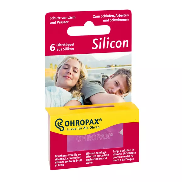 Ohropax Silicon Ohrstöpsel 6 St